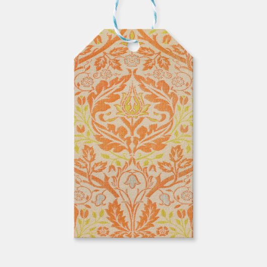 William Morris Golden Bough Tapestry Pattern Cadeaulabel (Voorkant)