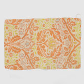 William Morris Golden Bough Tapestry Pattern Golfhanddoek (Horizontaal)