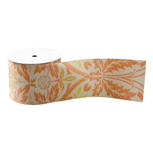 William Morris Golden Bough Tapestry Pattern Grosgrain Lint (Spoel)