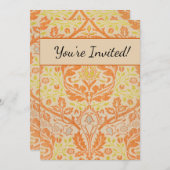 William Morris Golden Bough Tapestry Pattern Kaart (Voorkant / Achterkant)