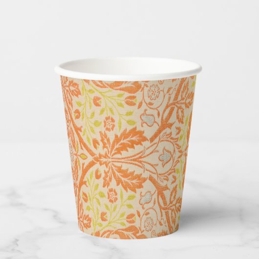 William Morris Golden Bough Tapestry Pattern Papieren Bekers (Voorkant)