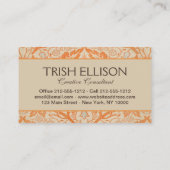 William Morris Golden Bough Tapestry Pattern Visitekaartje (Achterkant)