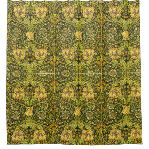 William Morris Golden de kamperfoelie 2 Douchegordijn