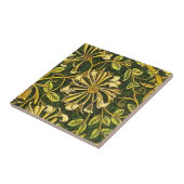 William Morris Golden de kamperfoelie 3 Tegeltje (Zijkant)