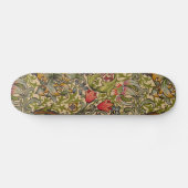 William Morris  Golden Lilly Floral Design Persoonlijk Skateboard (Horizontaal)