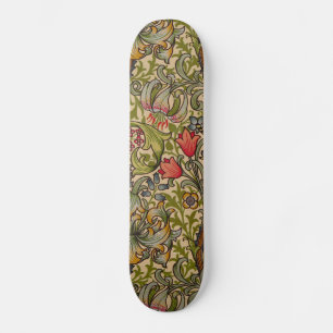 William Morris Golden Lilly Floral Design Persoonlijk Skateboard