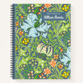 William Morris Golden Lily 1899 CC1228 Sketchbook Notitieboek