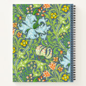 William Morris Golden Lily 1899 CC1228 Sketchbook Notitieboek (Achterkant)