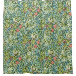 William Morris "Golden Lily" 1 Douchegordijn