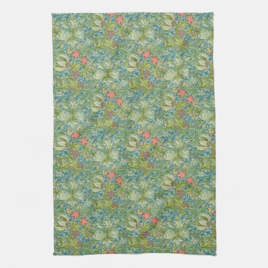 William Morris "Golden Lily" 1 Theedoek (Verticaal)