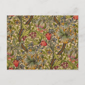 William Morris Golden Lily Antiek Briefkaart (Voorkant)