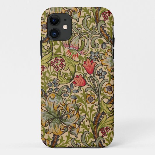 William Morris Golden Lily Antiek Case-Mate iPhone Case (Achterkant)
