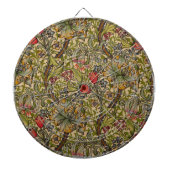 William Morris Golden Lily Antiek Dartbord (Voorkant)