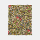 William Morris Golden Lily Antiek Fleece Deken (Voorkant)
