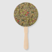 William Morris Golden Lily Antiek Handwaaier (Achterkant)