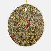 William Morris Golden Lily Antiek Keramisch Ornament (Links)