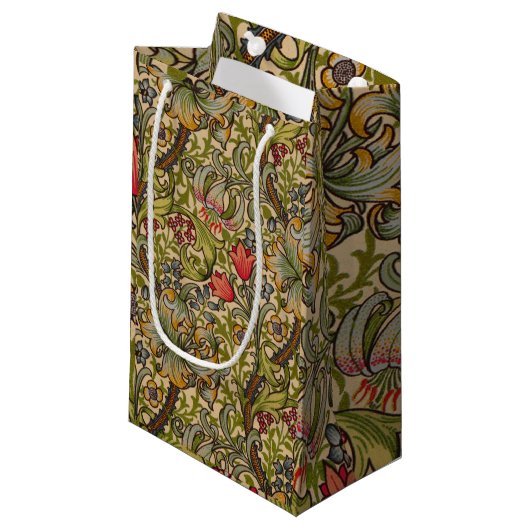 William Morris Golden Lily Antiek Klein Cadeauzakje (Voorkant Gekanteld)