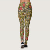 William Morris Golden Lily Antiek Leggings (Achterkant)