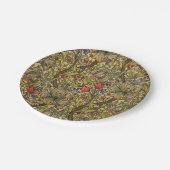 William Morris Golden Lily Antiek Papieren Bordje (Gekanteld)