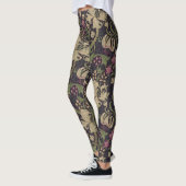 William Morris Golden Lily Art Nouveau Floral Leggings (Links)