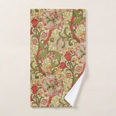 William Morris Golden Lily Bloemen Patroon Bad Handdoek (Handdoek)