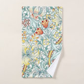 William Morris Golden Lily Bloemen Patroon Bad Handdoek (Handdoek)