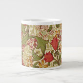 William Morris Golden Lily Bloemen Patroon Grote Koffiekop (Voorkant)
