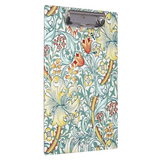 William Morris Golden Lily Bloemen Patroon Klembord (Rechts)