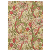 William Morris Golden Lily Bloemen Patroon Klembord (Achterkant)