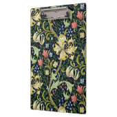 William Morris Golden Lily Bloemen Patroon Klembord (Links)