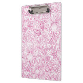 William Morris Golden Lily Bloemen Patroon Klembord (Links)