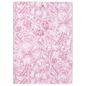 William Morris Golden Lily Bloemen Patroon Klembord (Achterkant)