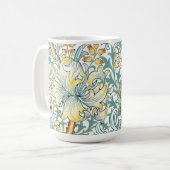 William Morris Golden Lily Bloemen Patroon Koffiemok (Voorkant links)
