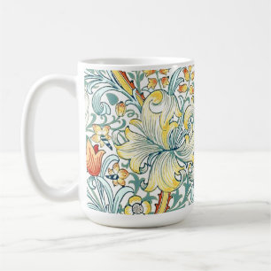 William Morris Golden Lily Bloemen Patroon Koffiemok