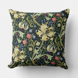 William Morris Golden Lily Bloemen Patroon Kussen