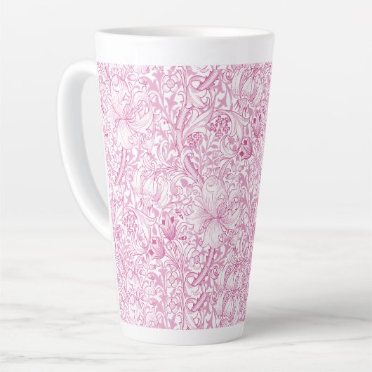 William Morris Golden Lily Bloemen Patroon Latte Mok (Linkerhoek)
