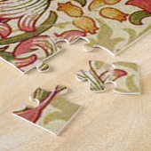 William Morris Golden Lily Bloemen Patroon Legpuzzel (Zijkant)