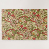 William Morris Golden Lily Bloemen Patroon Legpuzzel (Horizontaal)
