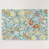 William Morris Golden Lily Bloemen Patroon Legpuzzel (Horizontaal)