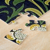 William Morris Golden Lily Bloemen Patroon Legpuzzel (Zijkant)