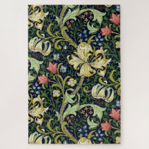 William Morris Golden Lily Bloemen Patroon