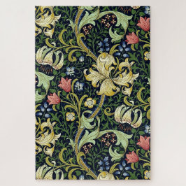 William Morris Golden Lily Bloemen Patroon Legpuzzel