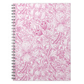 William Morris Golden Lily Bloemen Patroon Notitieboek (Voorkant)