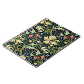 William Morris Golden Lily Bloemen Patroon Notitieboek (Linkerzijde)