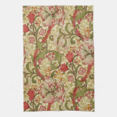 William Morris Golden Lily Bloemen Patroon Theedoek (Verticaal)