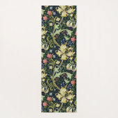 William Morris Golden Lily Bloemen Patroon Yogamat (Achterkant)