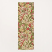 William Morris Golden Lily Bloemen Patroon Yogamat (Voorkant)