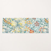 William Morris Golden Lily Bloemen Patroon Yogamat (Voorkant (horizontaal))