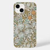 William Morris Golden Lily Blue Gold Classic Case-Mate iPhone Case (Achterkant)