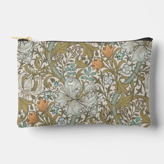 William Morris Golden Lily Blue Gold Classic Etui (Voorkant)